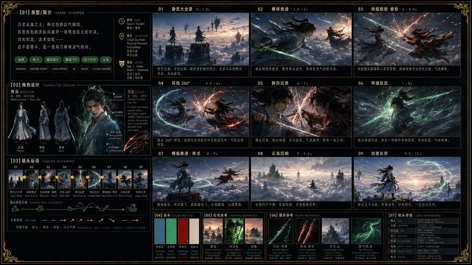 Gaia Video Factory film board
