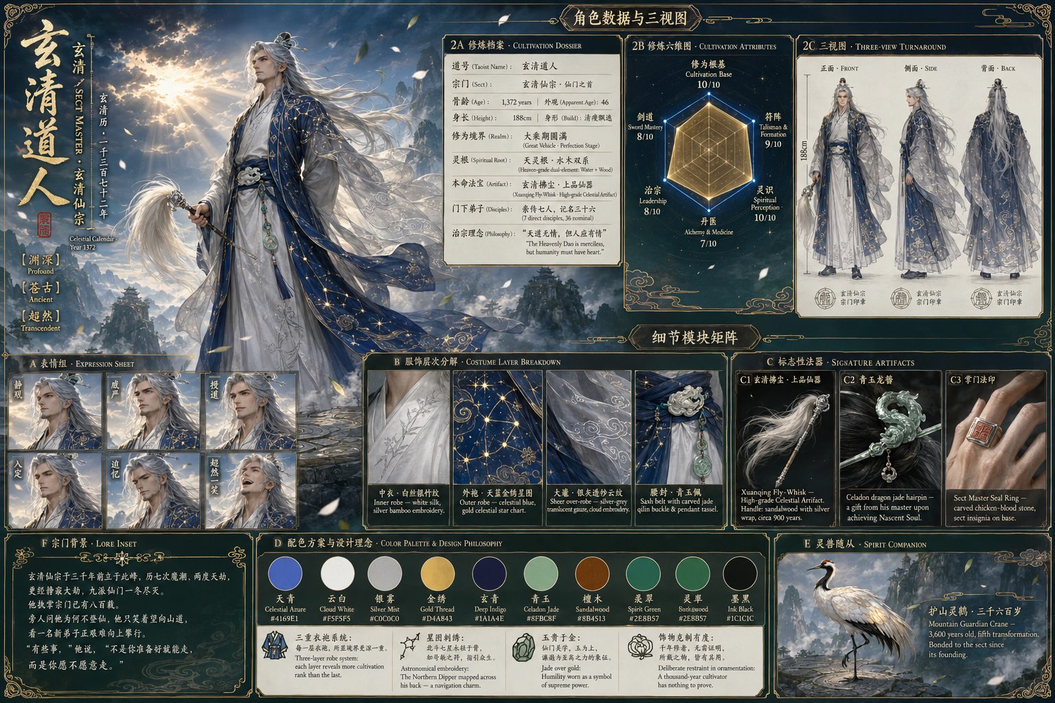 Character dossier film board
